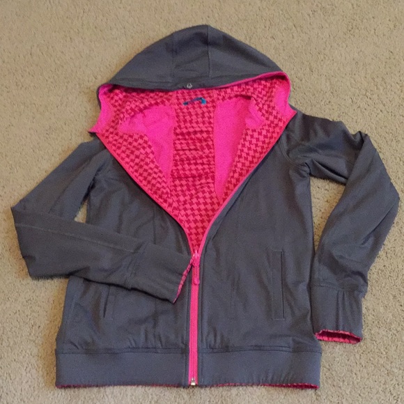 Ivivva reversible track zipper jacket for girls - Picture 7 of 8